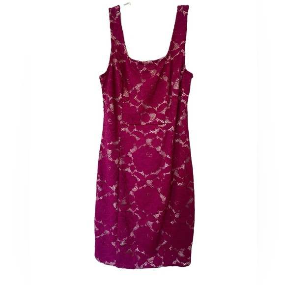 Nikibiki Magenta Lace Mini Dress - Picture 4 of 10